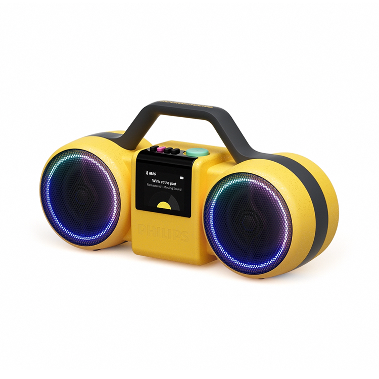 Philips TAMS60Y/00 Moving Sound Wireless Speaker Yellow