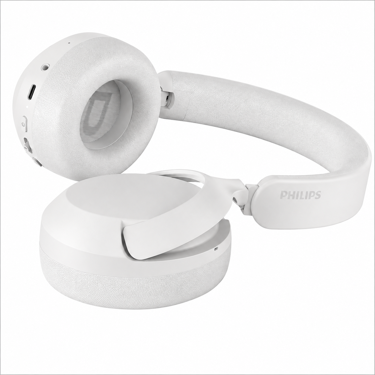 Philips TAH6000WT/00 Over-Ear ANC 80H Hi-Res App GRS White