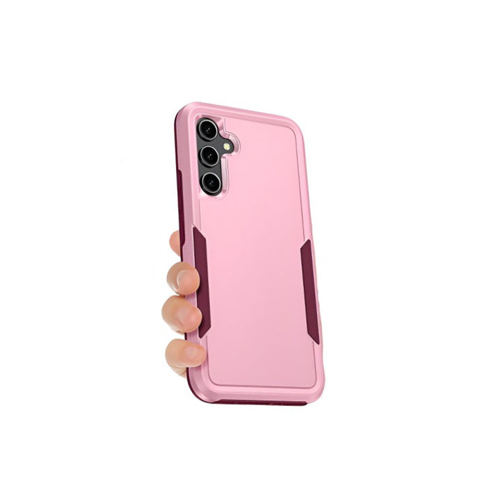 For Samsung Galaxy A35 5G Symmetry Exploiter Case Pink-www.firsthelptech.ie