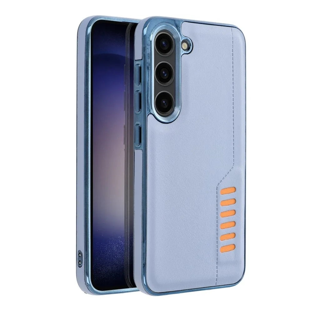 For Samsung Galaxy A55 5G Milano Leather Case Blue