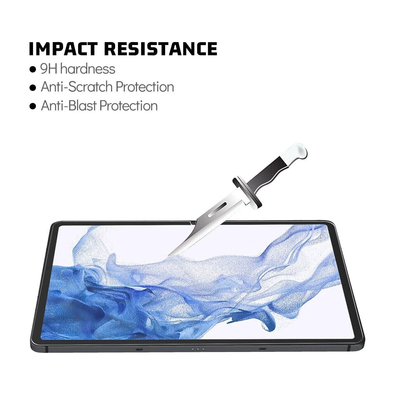 For Samsung Galaxy Tab S9 FE Tempered Glass Screen Protector