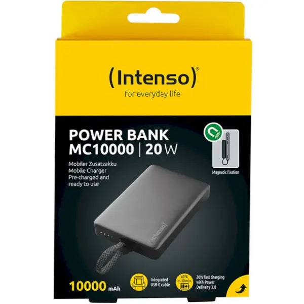 Intenso Power Bank MC10000 20W Grey