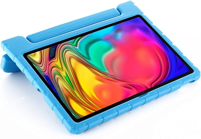 For Lenovo Tab P11 TB-J606F / J606X Kids Case Shockproof Cover With Stand - Blue-www.firsthelptech.ie