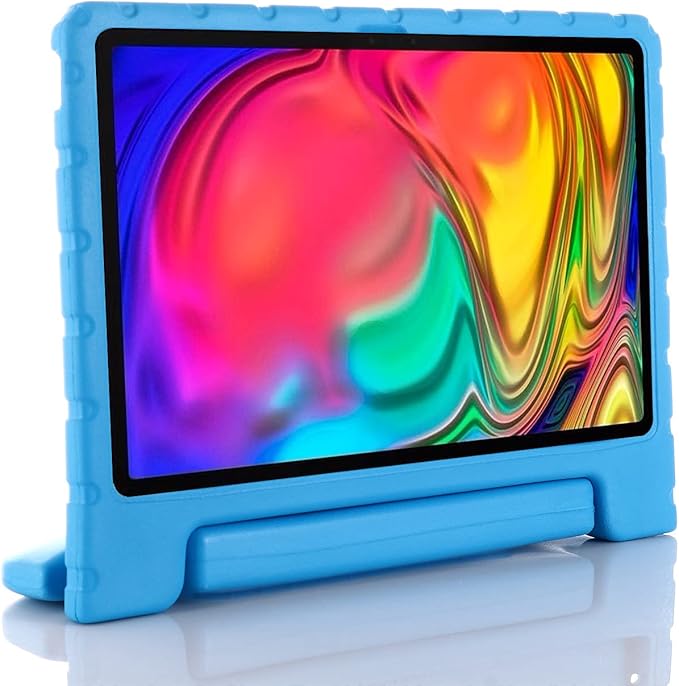 For Lenovo Tab P11 TB-J606F / J606X Kids Case Shockproof Cover With Stand - Blue-www.firsthelptech.ie