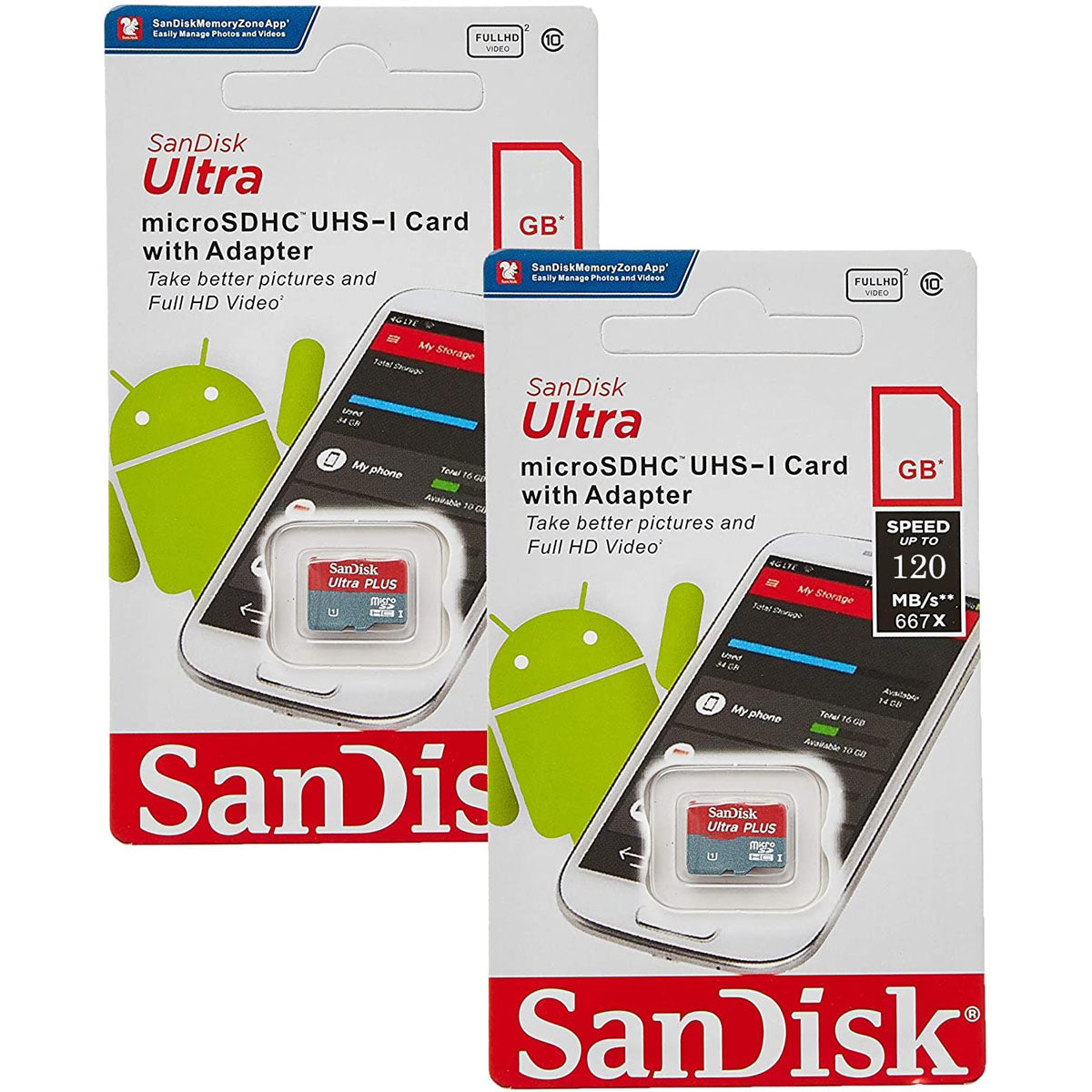 Sandisk Ultra C10 Micro SDXC 140MB/S 64GB