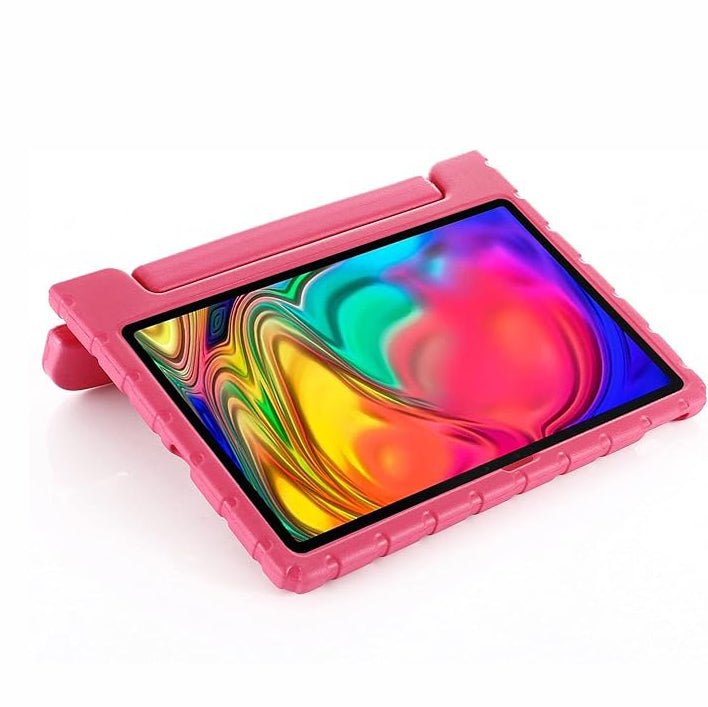 For Lenovo Tab P11 TB-J606F / J606X Kids Case Shockproof Cover With Stand - Pink-www.firsthelptech.ie