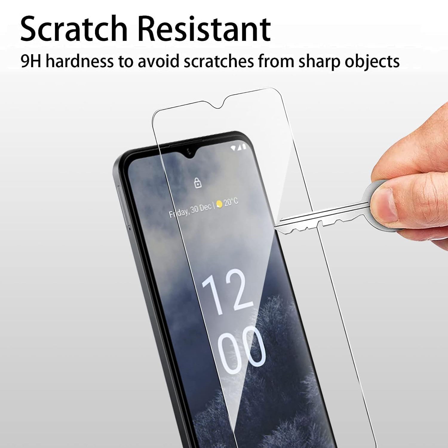 For Nokia C21 Plus Tempered Glass / Screen Protector-www.firsthelptech.ie