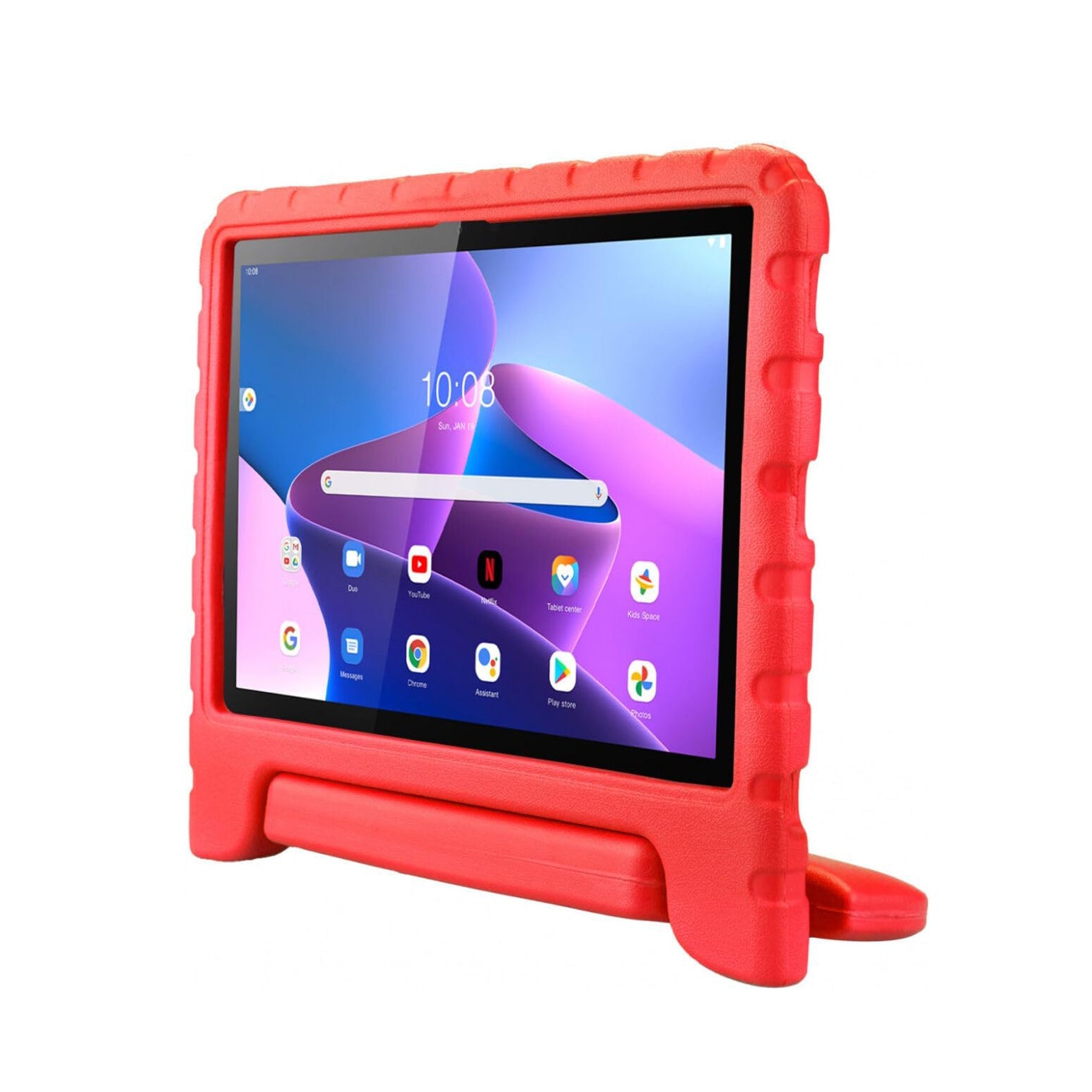 For Lenovo Tab M10 3rd Gen TB328FU / TB328XU Kids Case Shockproof Cover With Stand - Red