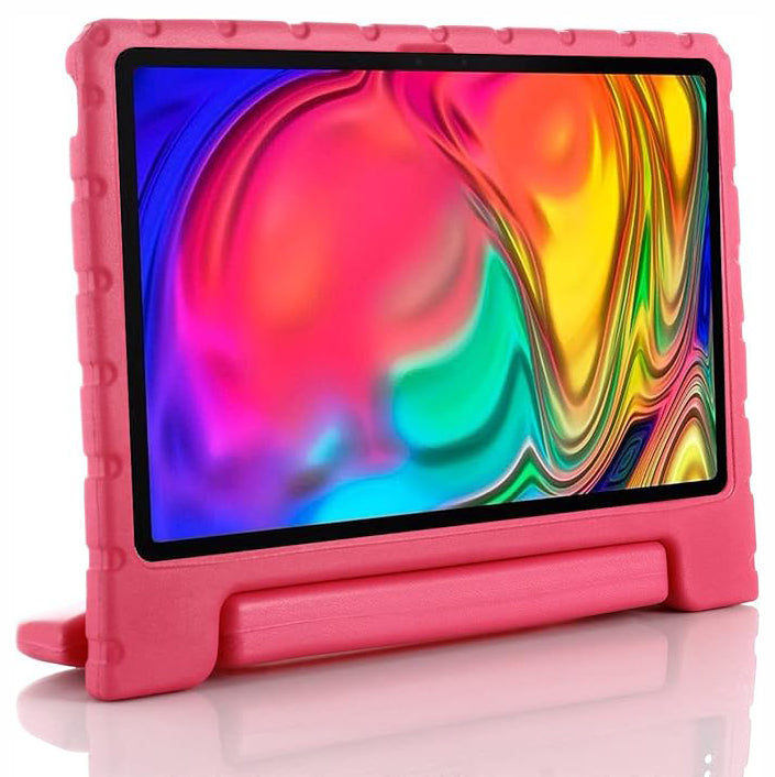 For Lenovo Tab P11 TB-J606F / J606X Kids Case Shockproof Cover With Stand - Pink-www.firsthelptech.ie