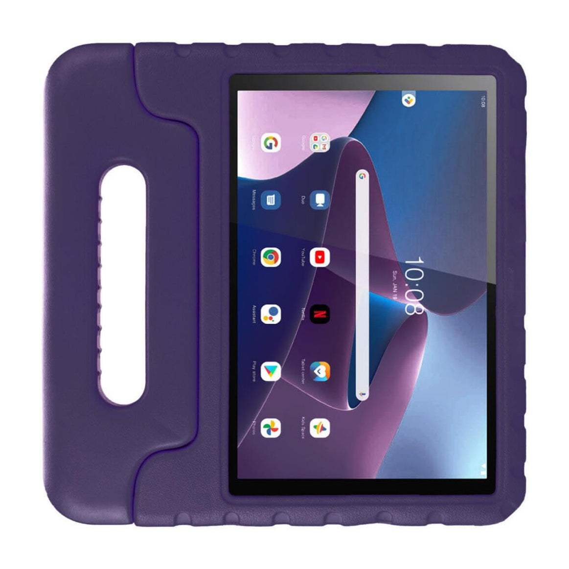 For Lenovo Tab M10 3rd Gen TB328FU / TB328XU Kids Case Shockproof Cover With Stand - Purple