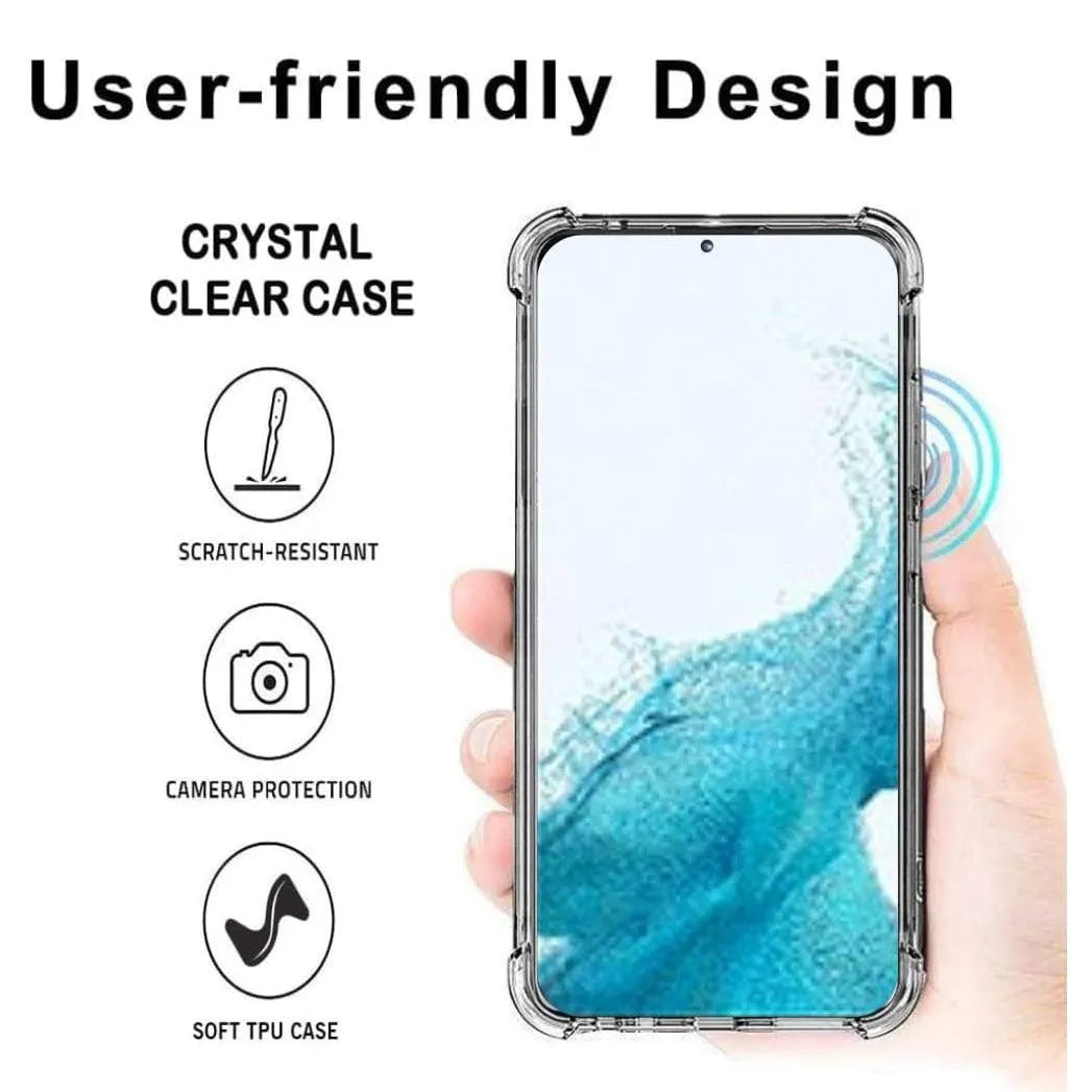 For Samsung Galaxy S22 Case Cover Clear ShockProof Soft TPU Silicone