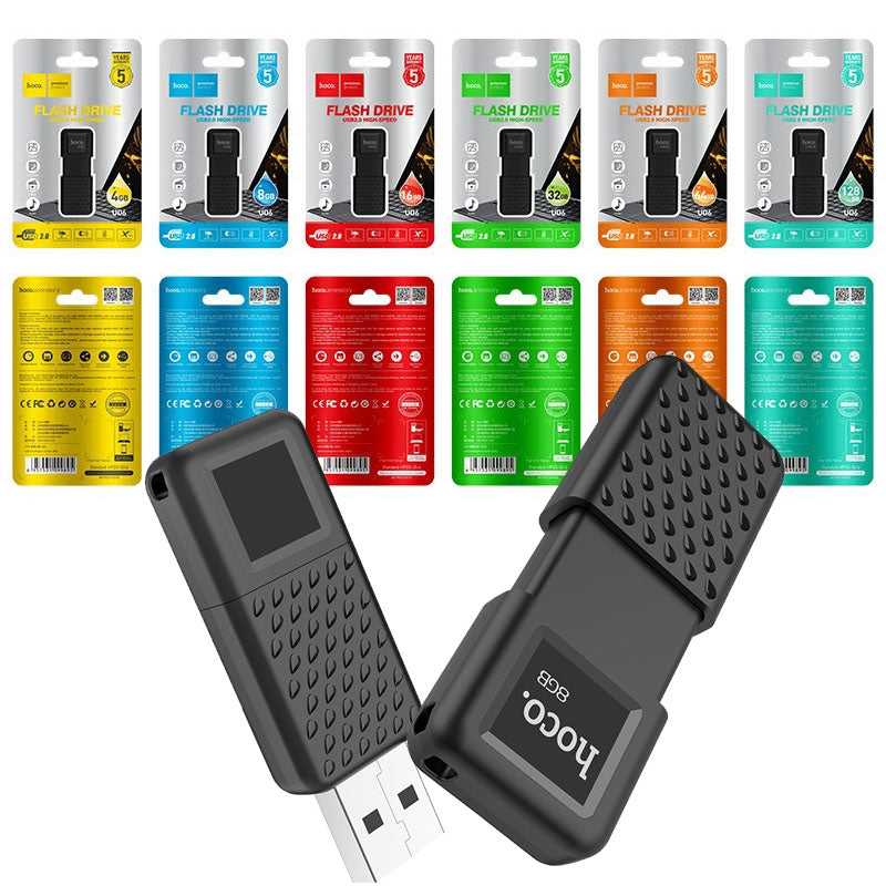 Hoco UD6 Intelligent 2.0 Zinc Alloy USB Stick 8GB