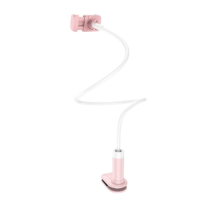 Hoco PH23 Balu Lazy Phone Holder Pink White-www.firsthelptech.ie
