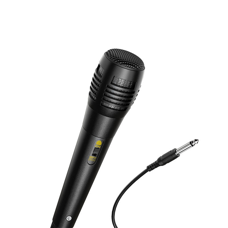 Hoco BS37 Dancer BT-V5.0 Outdoor 8'' Speaker With Wired Microphone Black