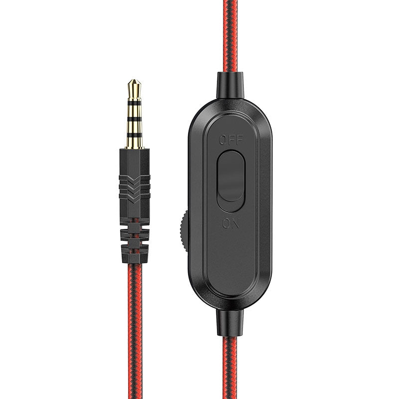 Hoco W103 Magic Tour With Omni-Directional Microphone Gaming Headset Black