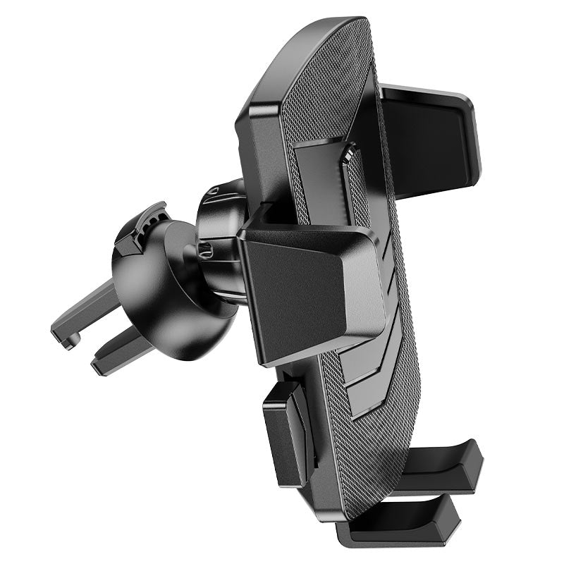 Hoco CA86 Davy One-Button Air Vent Phone Holder Black