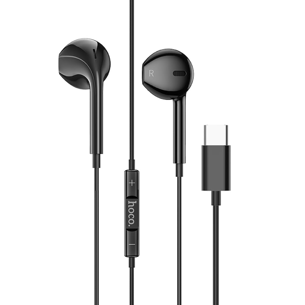Hoco M1 Max Stereo BT V5 Type-C Wired Earphone with Microphone