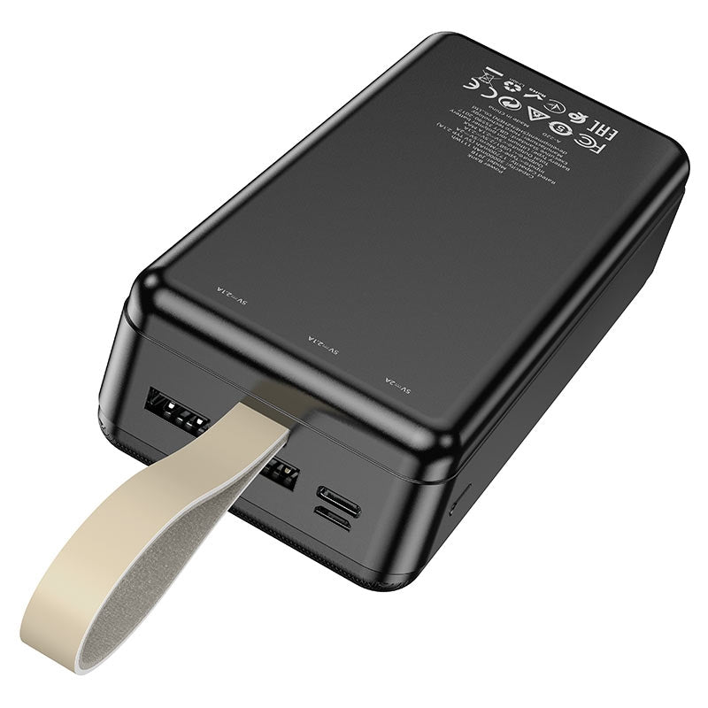 Hoco J91B Flame Retardant Shell Dual USB Power Bank 30000 mAh Black-www.firsthelptech.ie