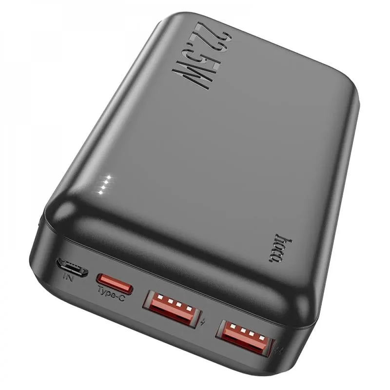 Hoco J101A Astute 22.5W Full Compatible Power Bank 20000 mAh Black