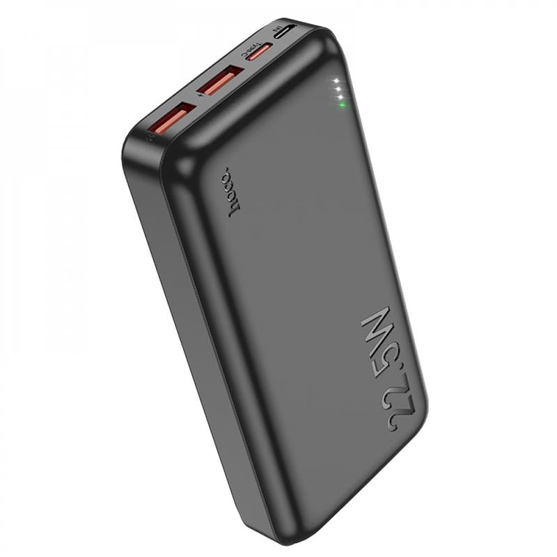 Hoco J101A Astute 22.5W Full Compatible Power Bank 20000 mAh Black-www.firsthelptech.ie