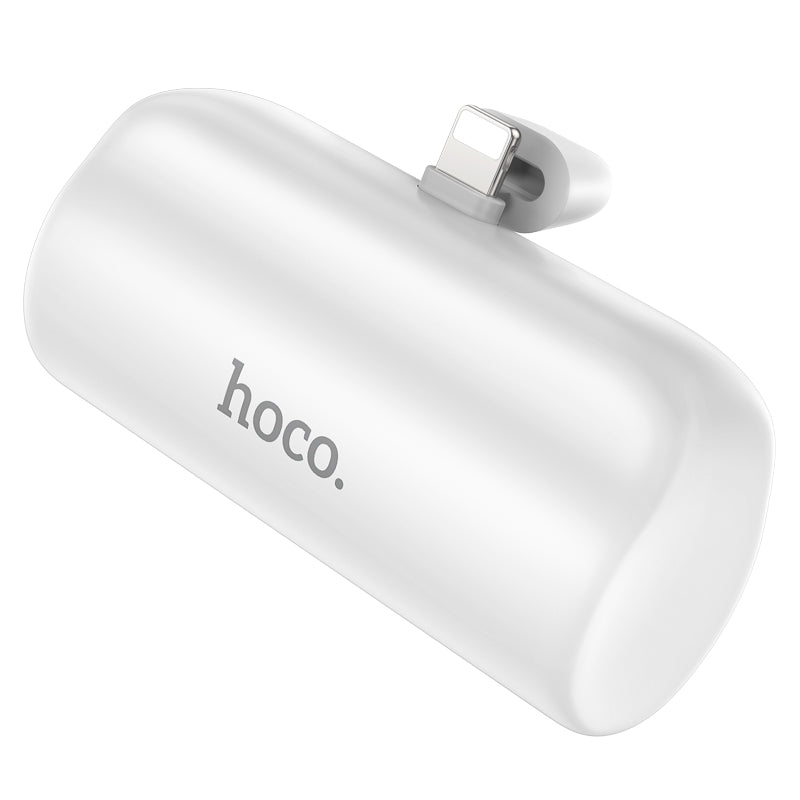 Hoco J106 Pocket Capsule Power Bank with Stand iP 5000mAh White