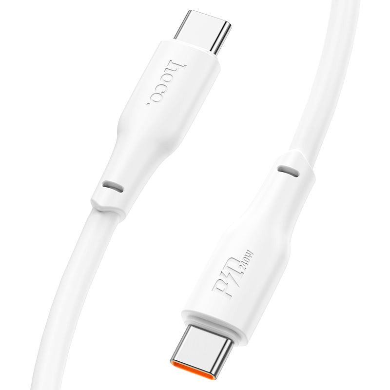 Hoco X93 Force Type-C to C 240W Charging Cable 2M White