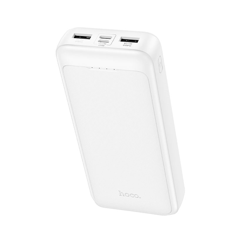 Hoco J111A Smart Slim Dual USB PowerBank 20000mAh White