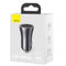 Baseus Golden Conductor Dual (U+C) Fast Car Charger 60W Gray