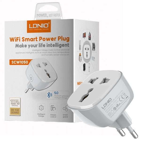 LDNIO SCW1050 UK WiFi Smart Power Plug