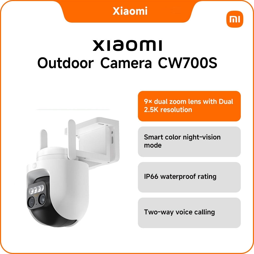 Xiaomi CW700S Outdoor Dual Night Vision Waterproof Camera 2.5K