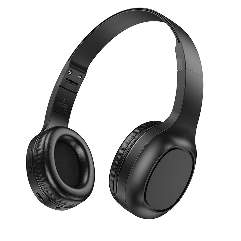Hoco W46 Charm Over the Ear Bluetooth Headset Black
