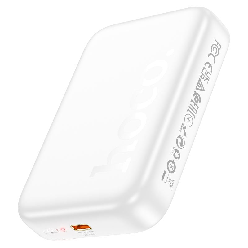 Hoco J117A Esteem PD20W Magsafe Magnetic Power Bank 10000mAh 20W White