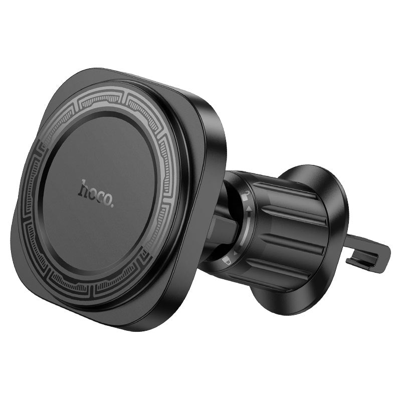 Hoco H28 Rainbow Ring Magnetic Air Vent Lock Car Holder Black