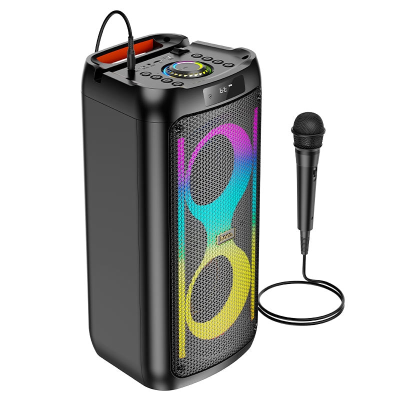Hoco HA6 Danny Outdoor Karaoke BT Speaker 30W Black