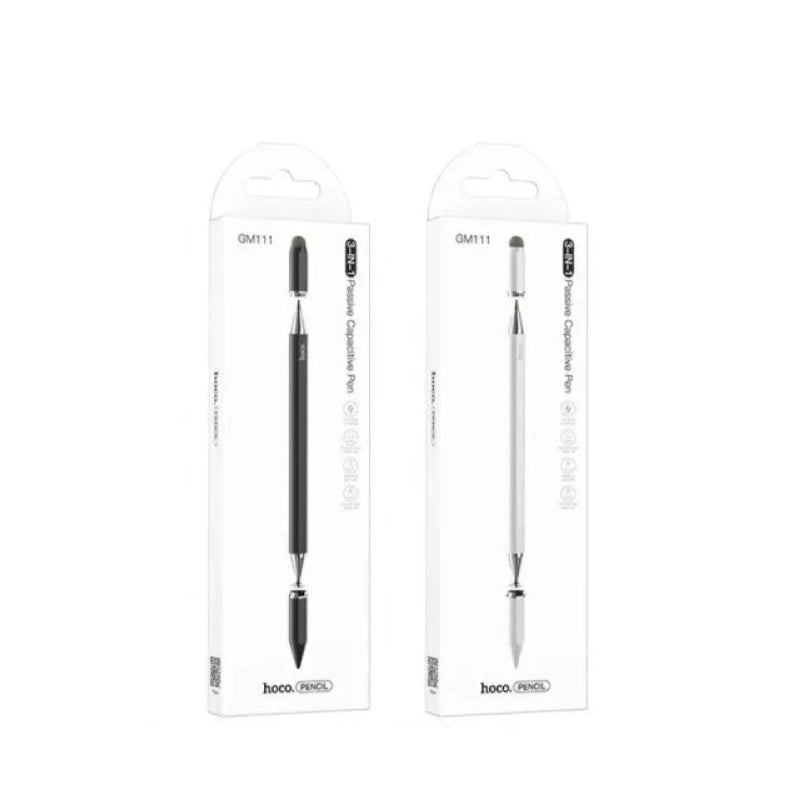Hoco GM111 Cool Dynamic Series 3-in-1 Passive Universal Capacitive Pen White
