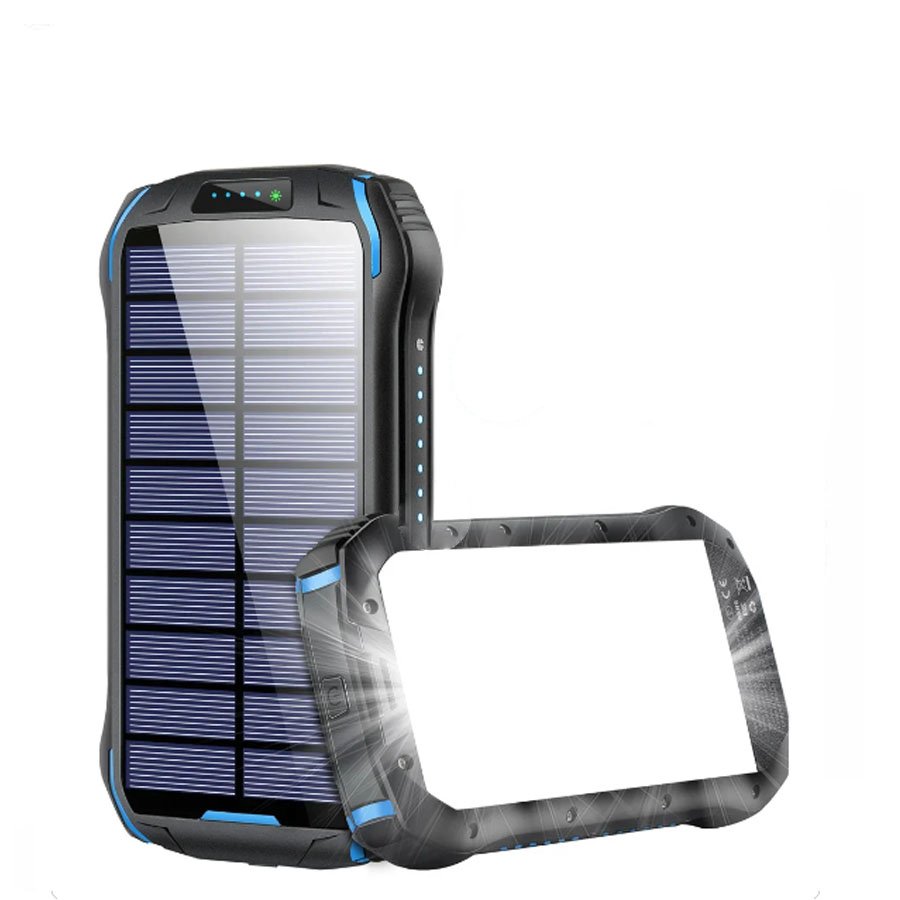 Hoco DB51 Sunpower Solar Power Bank With Light 8000mAh