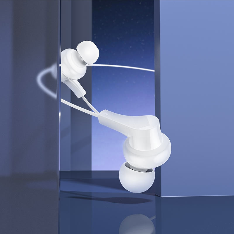 Hoco M114 Type-C Jia Digital Earphones With Microphone White