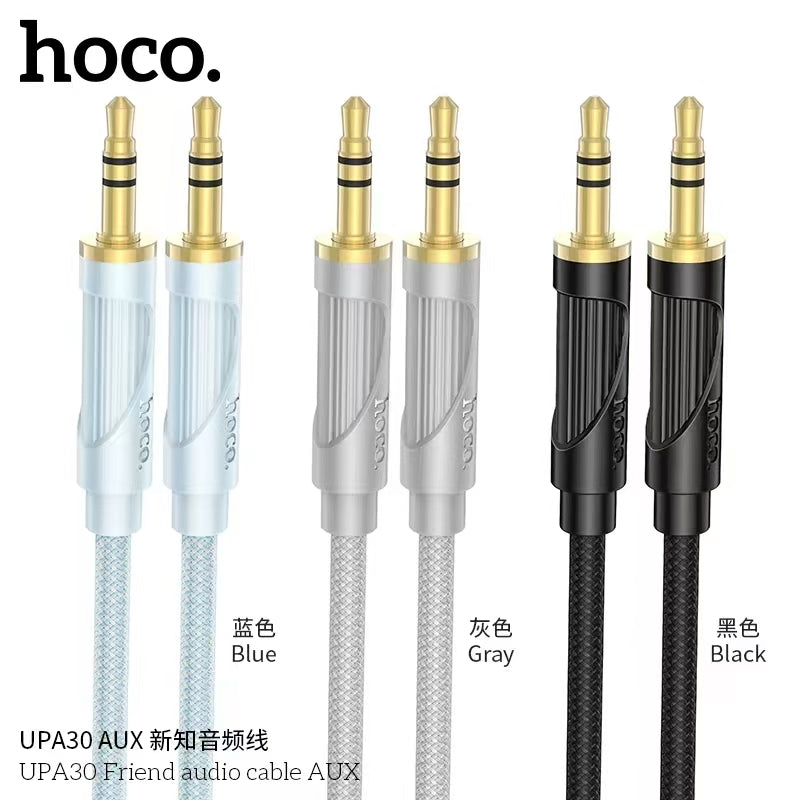 Hoco UPA30 Friend Audio Aux Cable 1M Grey