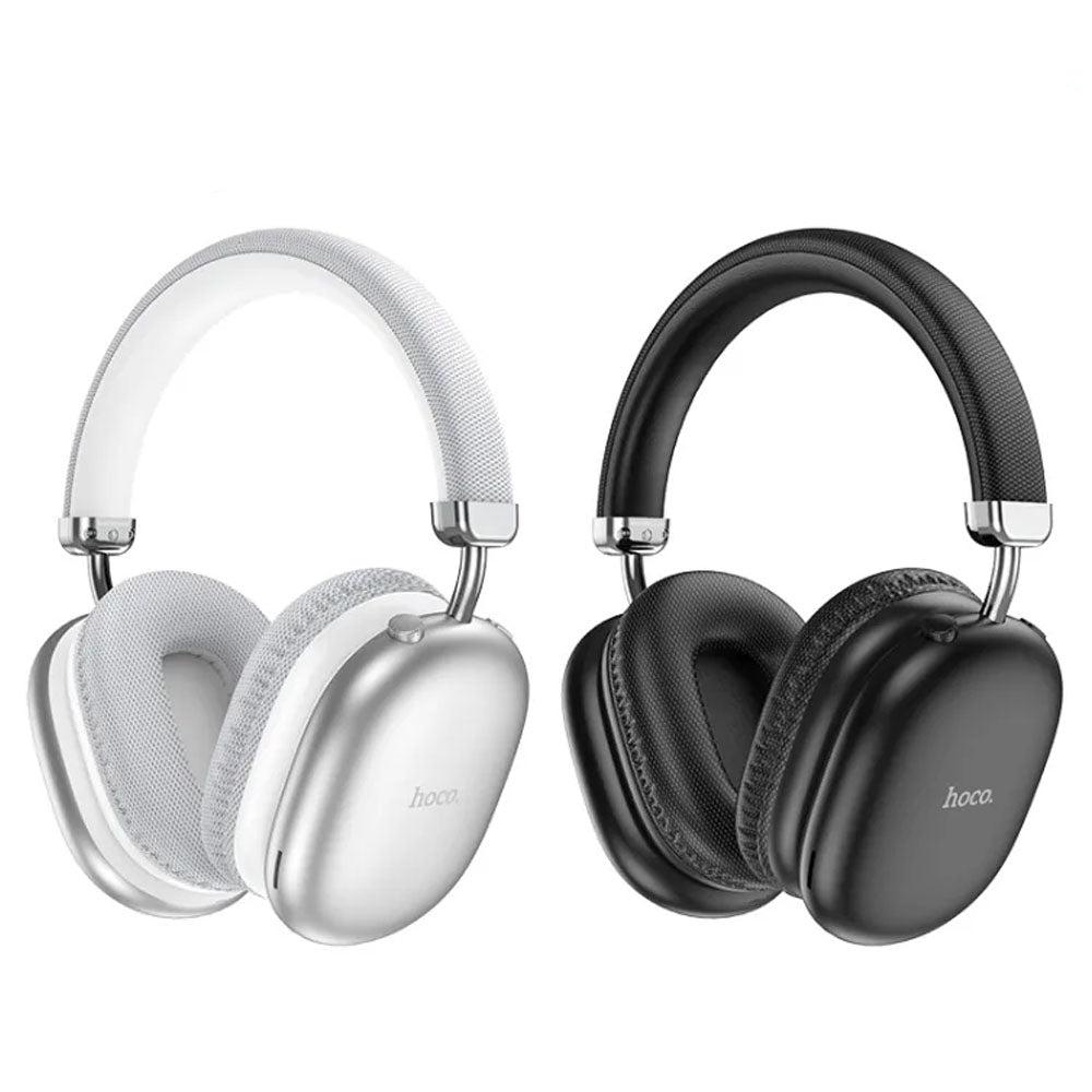 Hoco W35 MAX 90h Wireless BT Built-in MP3 Headphone Silver