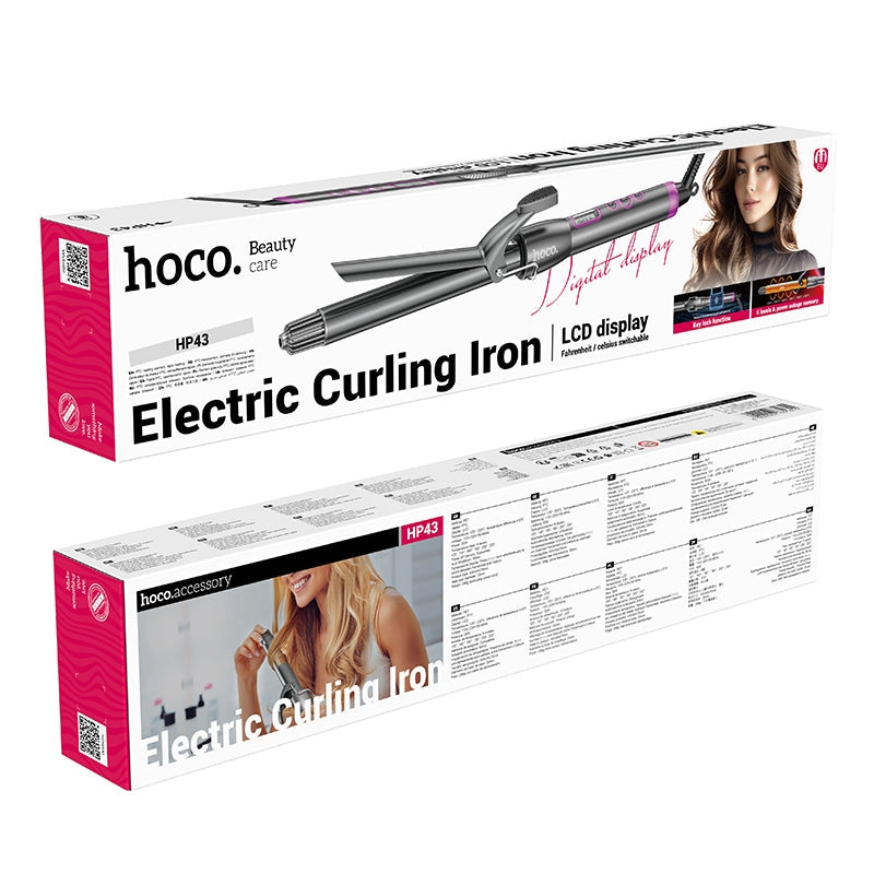 Hoco HP43 Electric Manual Curling Iron With Digital Display EU