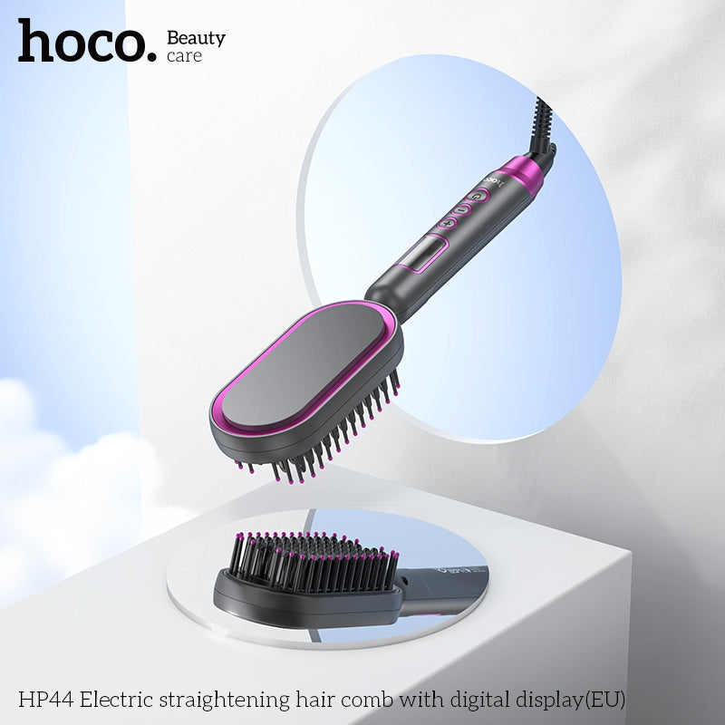Hoco HP44 Electric Straightening Hair Comb With Digital Display EU