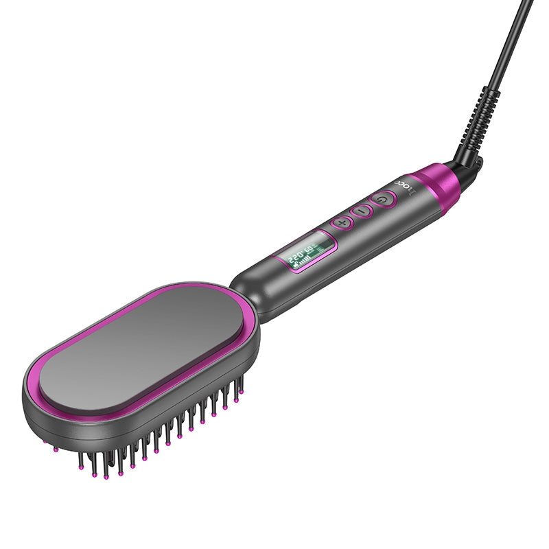 Hoco HP44 Electric Straightening Hair Comb With Digital Display EU
