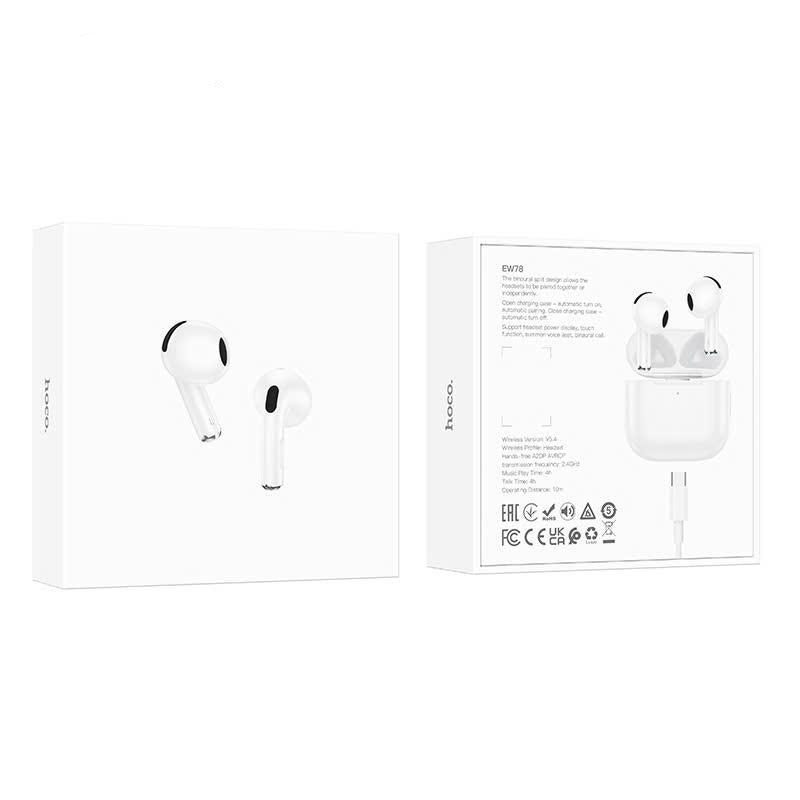 Hoco EW78 Airpod 4th Gen Design TWS Headset White