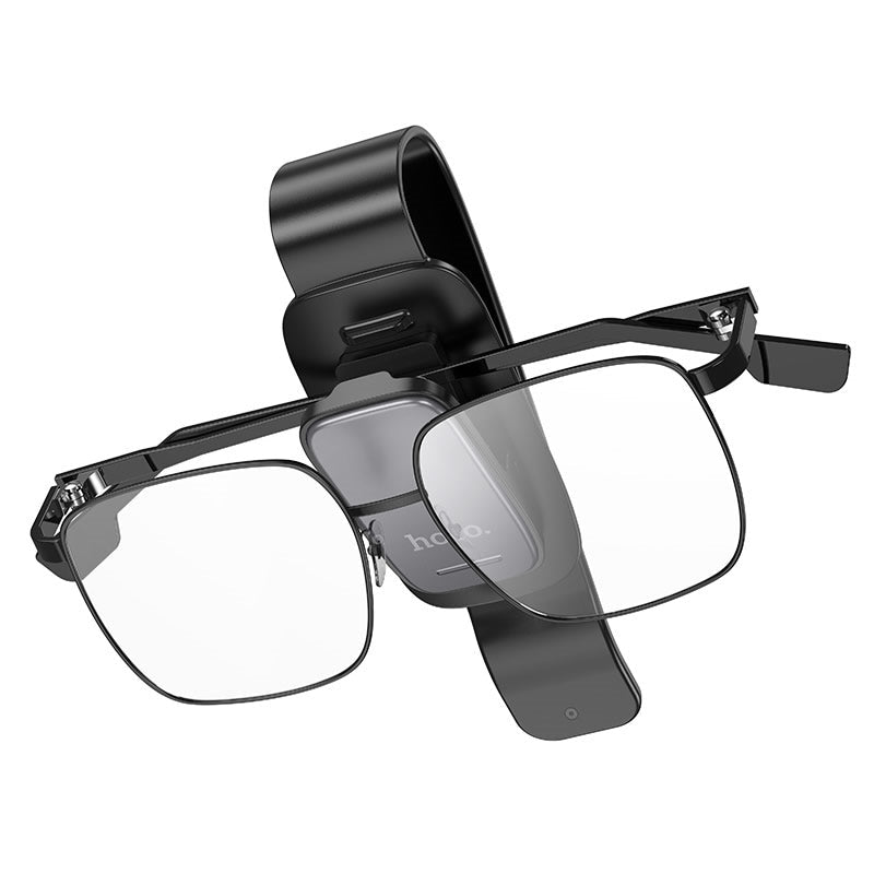 Hoco DCA49 Assistant Car Sun Glasses Clip Black