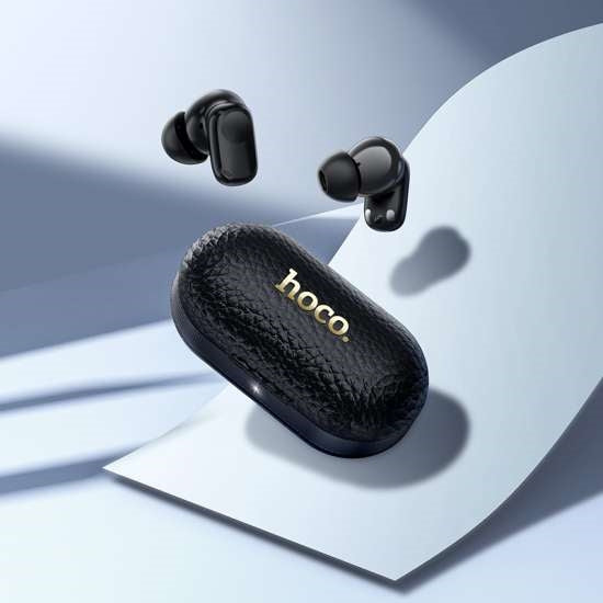 Hoco EQ19 Plus Duke Ⅴ True Wireless ANC+ENC Noise Reduction BT Headset Black