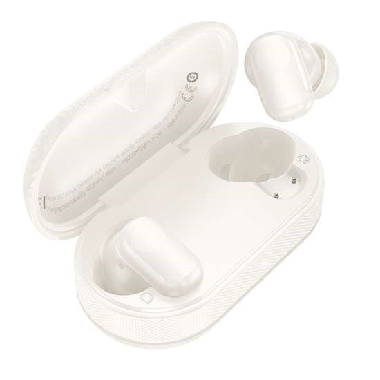 Hoco EQ19 Plus Duke Ⅴ True Wireless ANC+ENC Noise Reduction BT Headset White
