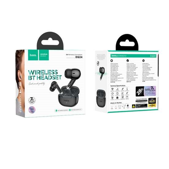 Hoco EQ24 Estrella Pro Design Wireless BT Headset Midnight Black