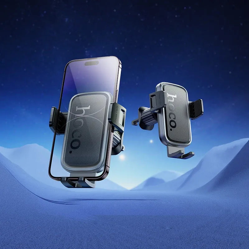 Hoco H78 One Click Open Air Vent Car Holder Black