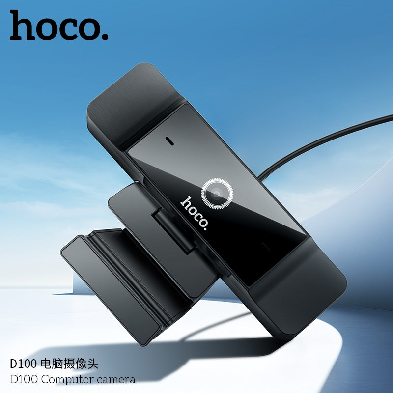 Hoco D100 Computer Auto Focus Web Camera Black