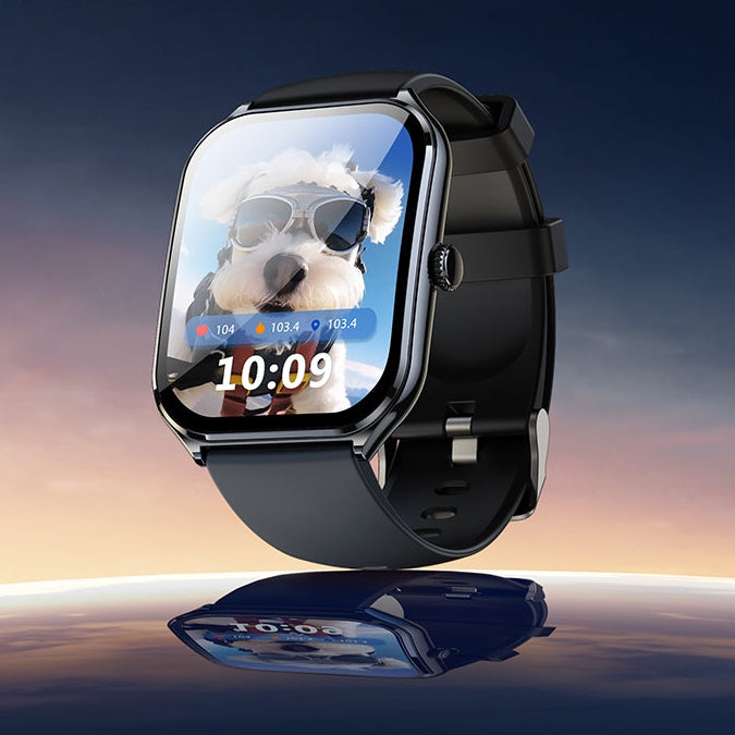 Hoco Y28 AMOLED Smart IP67 Sports Watch Call Version Black